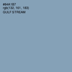 #84A1B7 - Gulf Stream Color Image